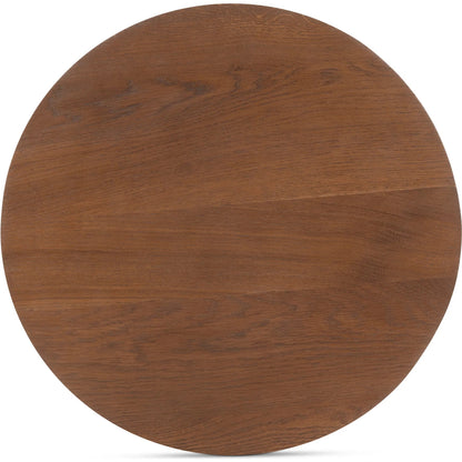 Theo Two Drawer Nightstand by Moe's Home Collection. Made from solid oak in a transitional style.