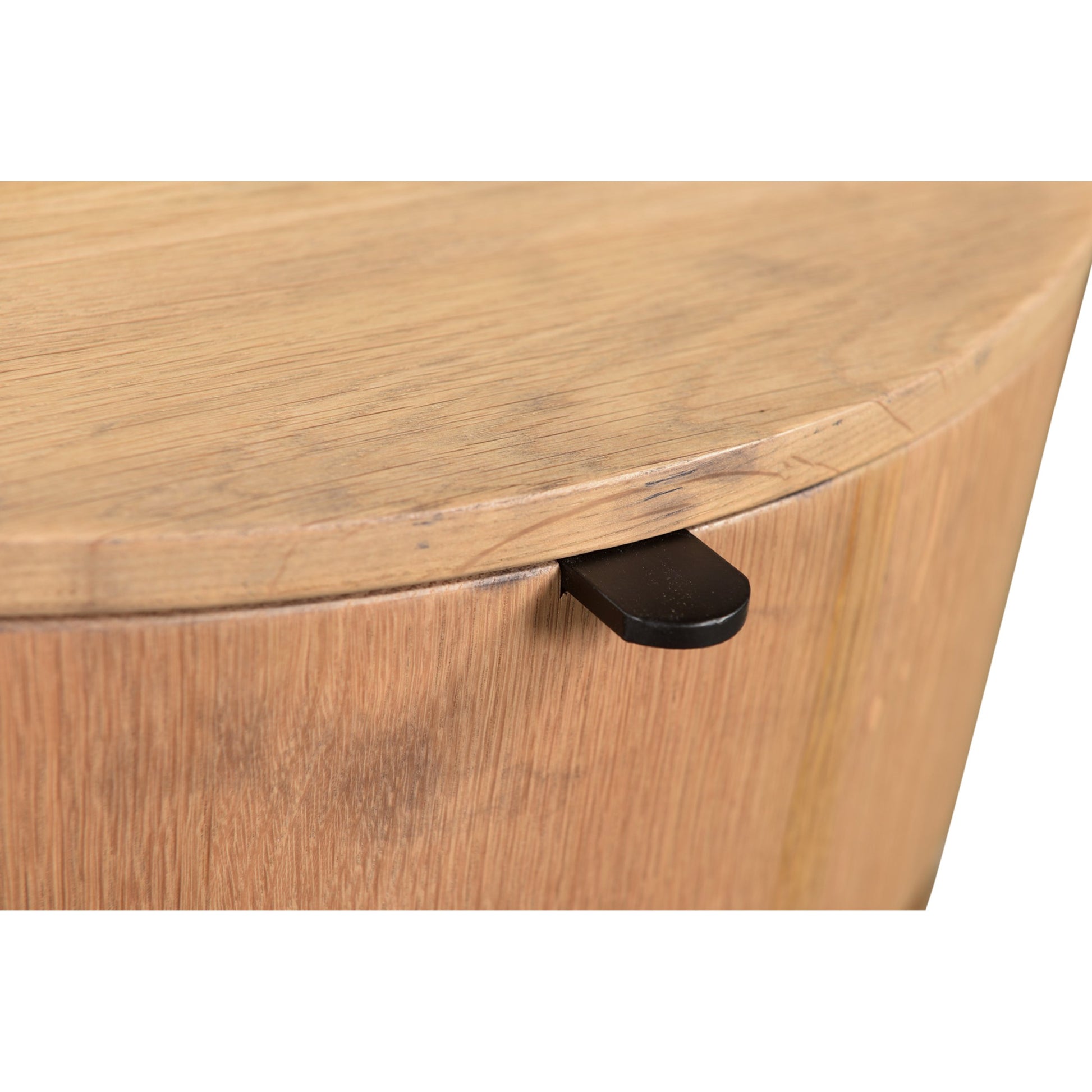Theo Nightstand by Moe's Home Collection in natural. Made from solid oak in a modern style.