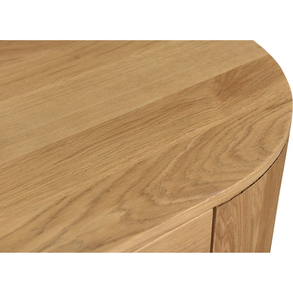 Theo Dresser by Moe's Home Collection in natural. Made from solid oak in a modern style.