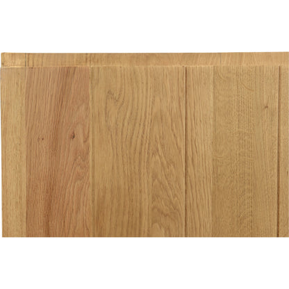 Plank Bed by Moe's Home Collection in natural. Made from solid oak, solid mango wood slats in a modern style.