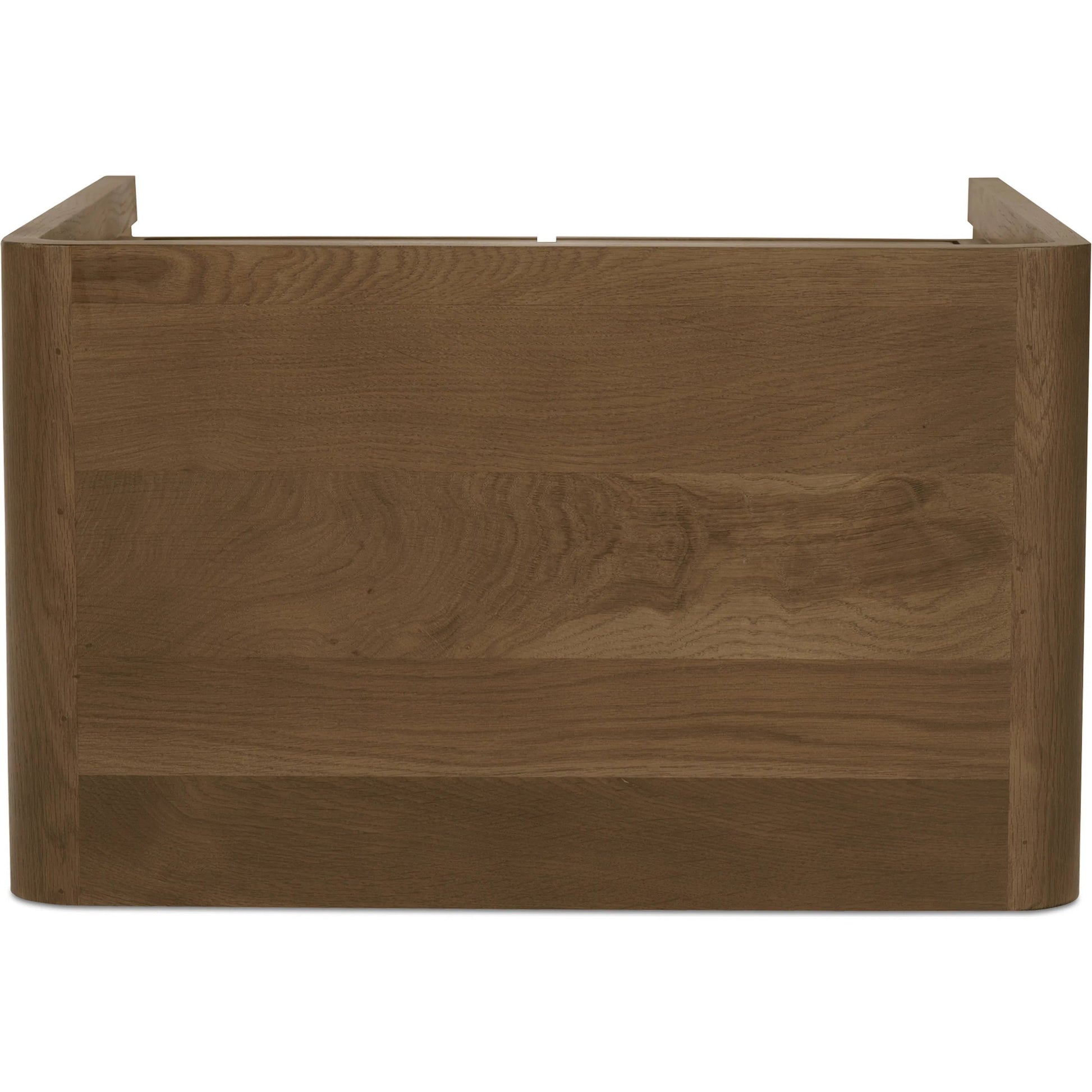 Riley Nightstand by Moe's Home Collection in brown. Made from oak, oak veneer in a transitional style.