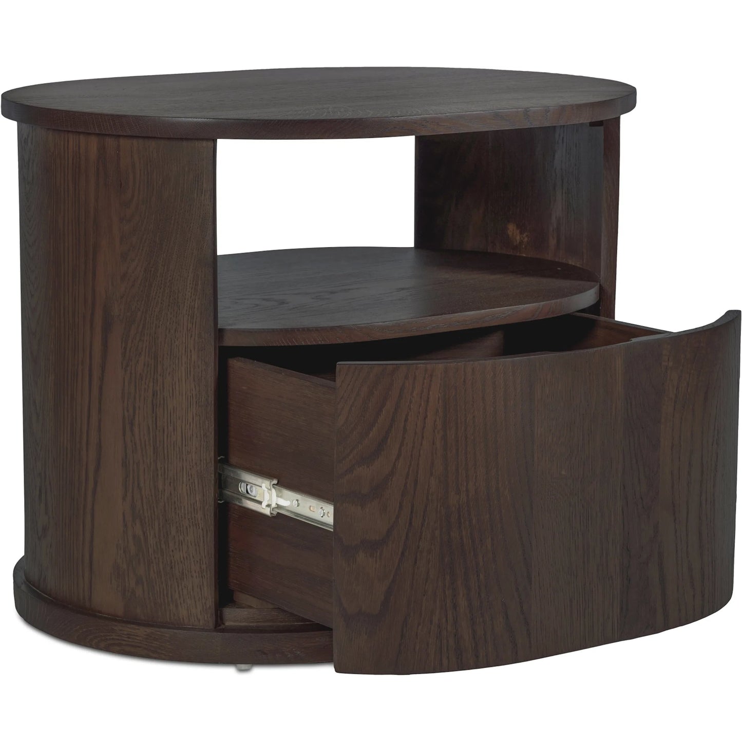 009 SI-2441574 | Additional Silo | Tommy Nightstand by Moe's Home Collection. Made from top, oak wood, drawer side, oak veneer in a transitional style.