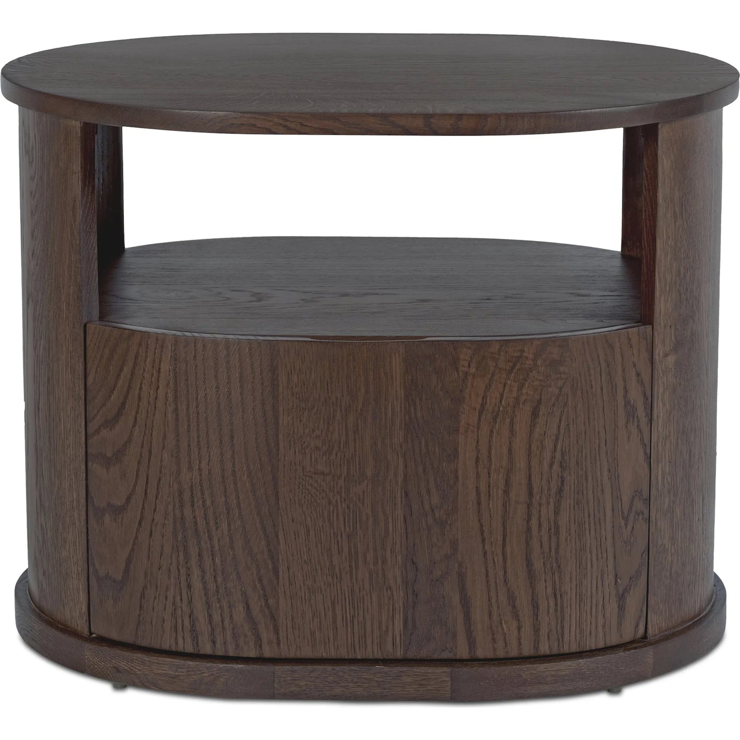 008 SI-2441574 | Primary Silo | Tommy Nightstand by Moe's Home Collection. Made from top, oak wood, drawer side, oak veneer in a transitional style.