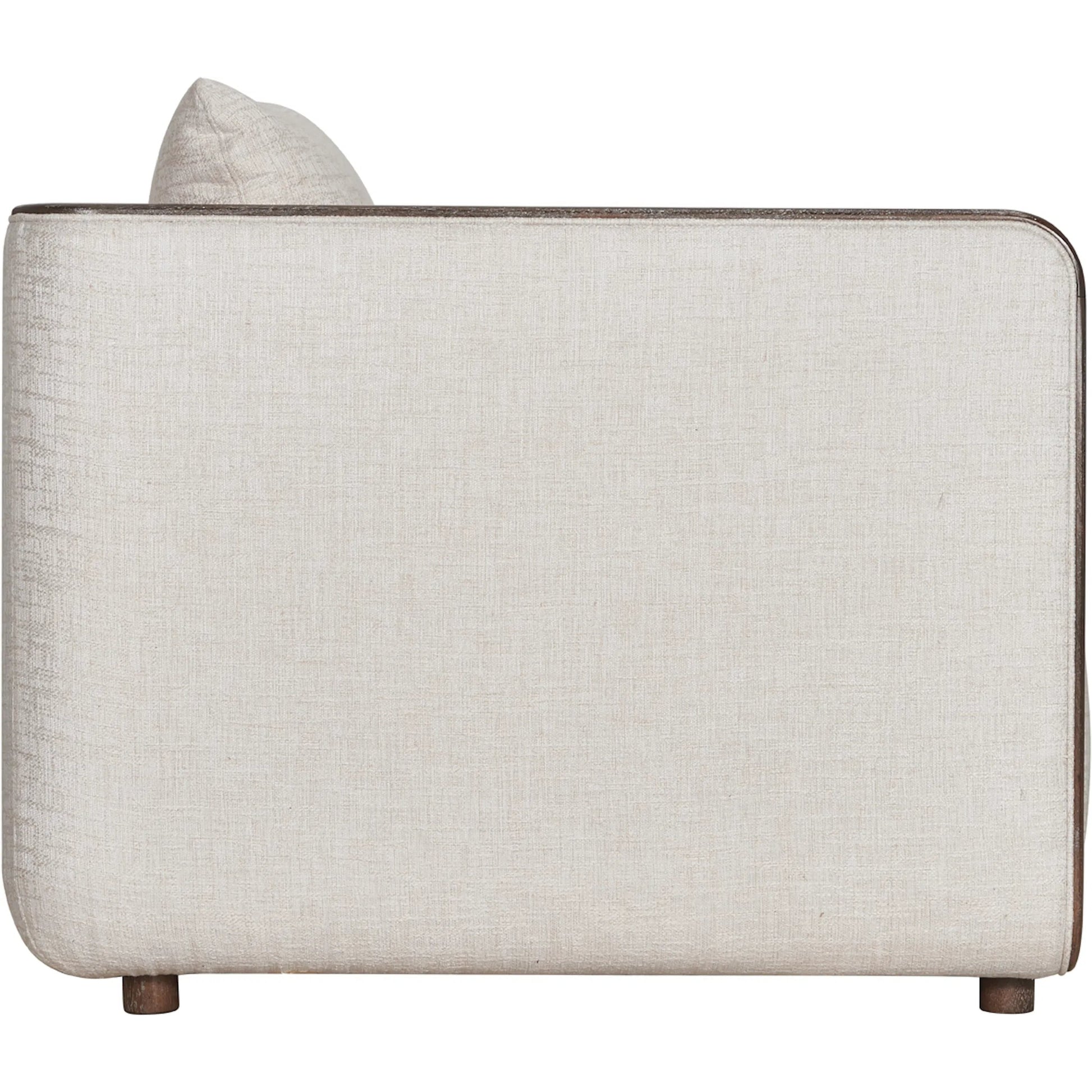 Sagrada Lounge Chair, C-Ivory by A.R.T. Furniture in hazel. Made from parrwood in a transitional style.