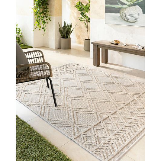 Rockport Rug - 32954 by Livabliss in ivory, tan. Made from 100% polypropylene in a unique style.