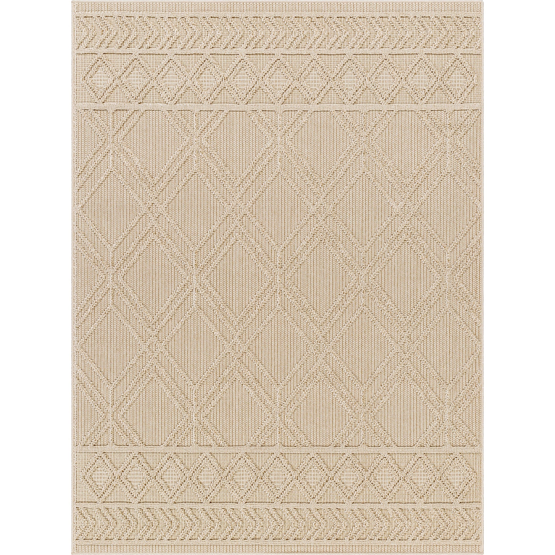 Rockport Rug - 32954 by Livabliss in ivory, tan. Made from 100% polypropylene in a unique style.
