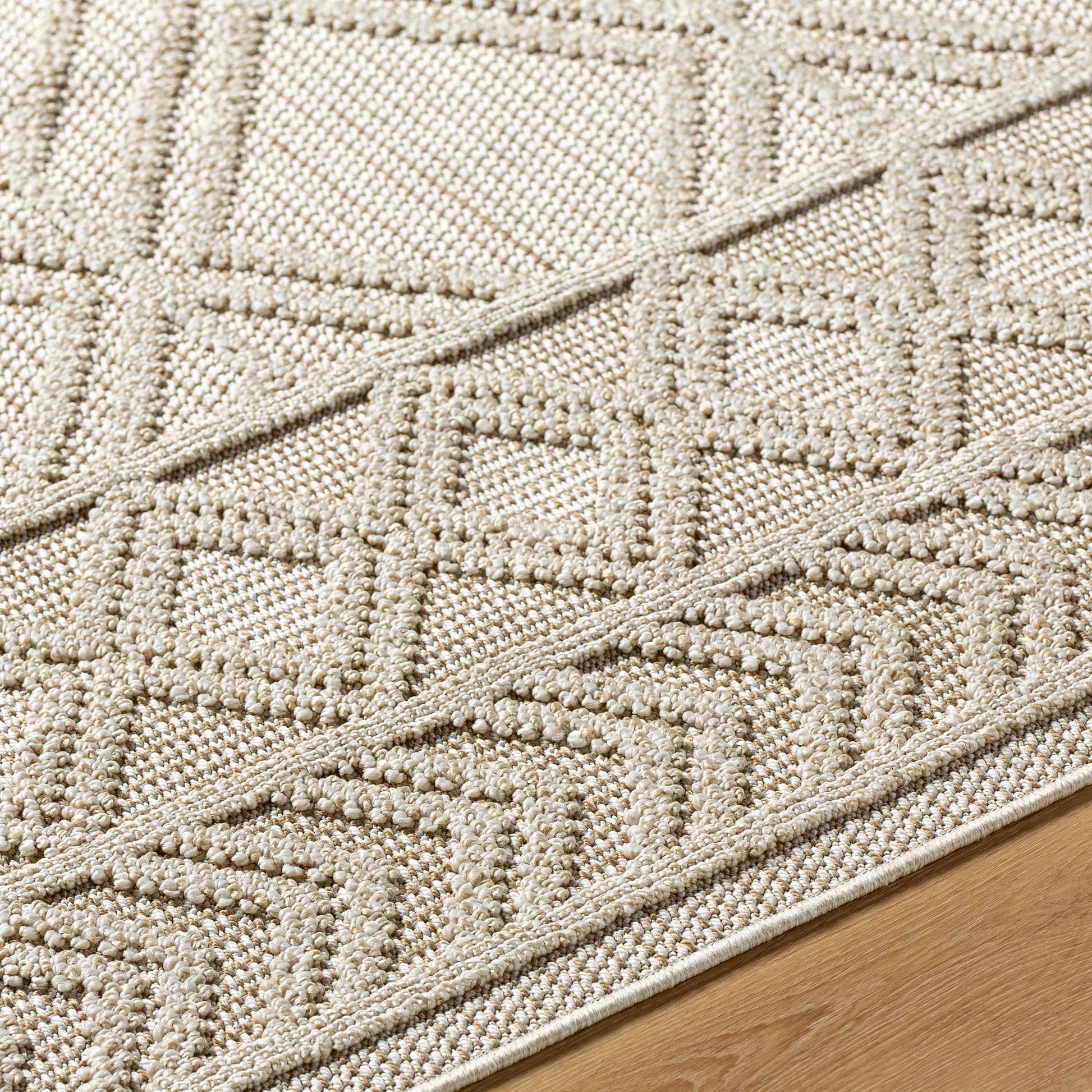 Rockport Rug - 32954 by Livabliss in ivory, tan. Made from 100% polypropylene in a unique style.