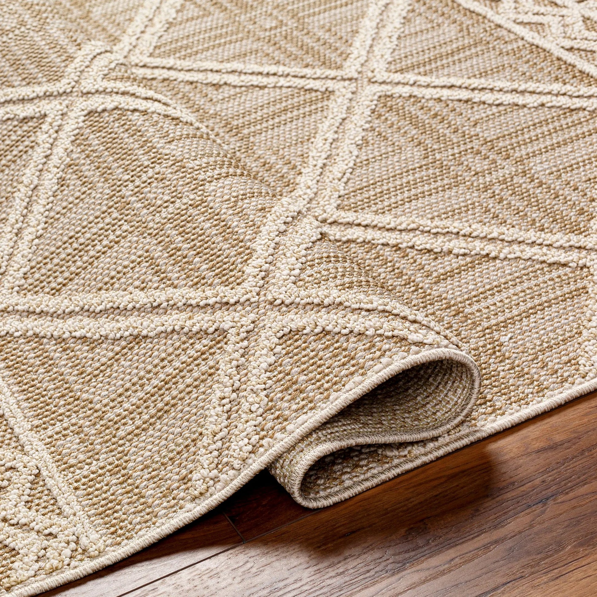Rockport Rug - 32957 by Livabliss in ivory, tan. Made from 100% polypropylene in a unique style.