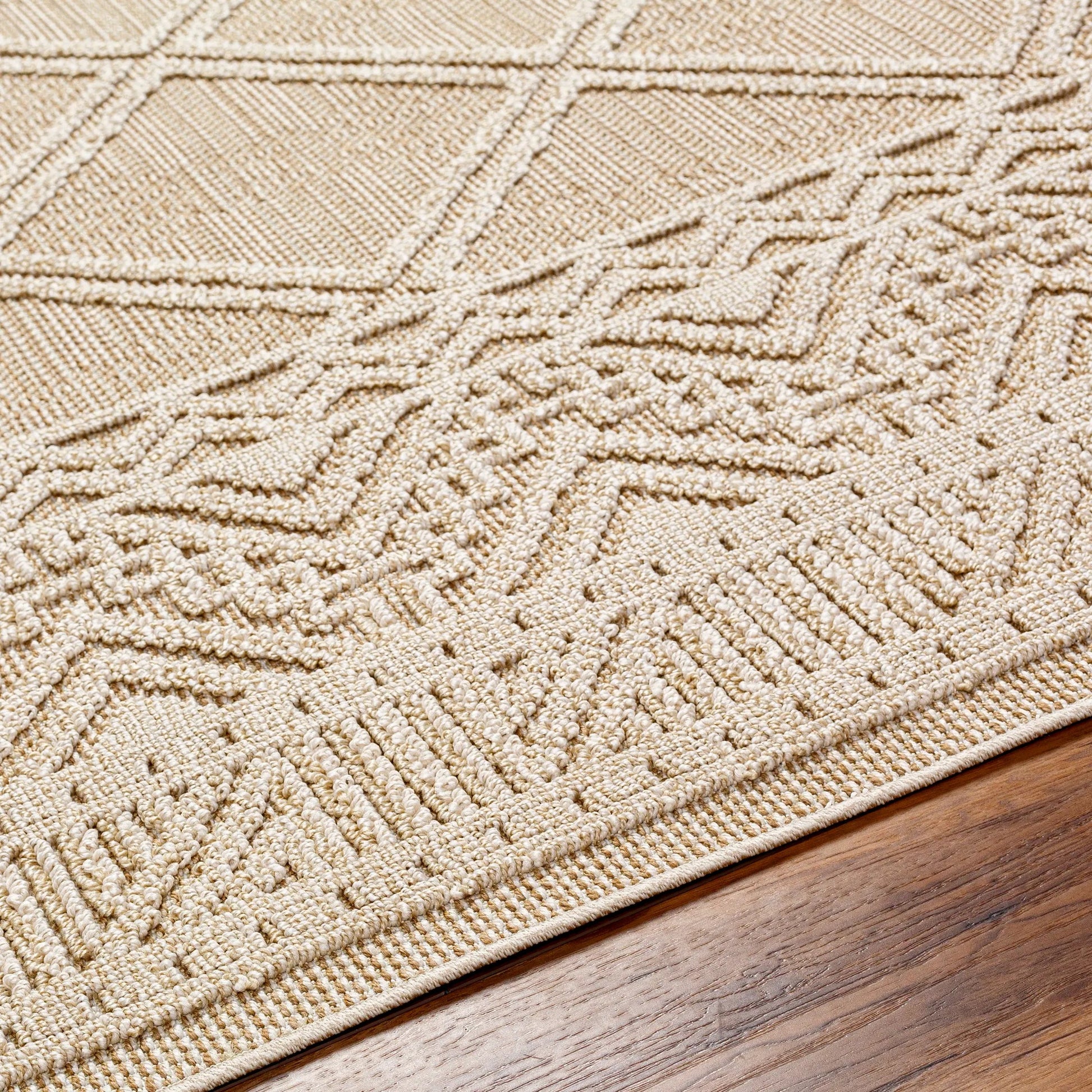 Rockport Rug - 32957 by Livabliss in ivory, tan. Made from 100% polypropylene in a unique style.