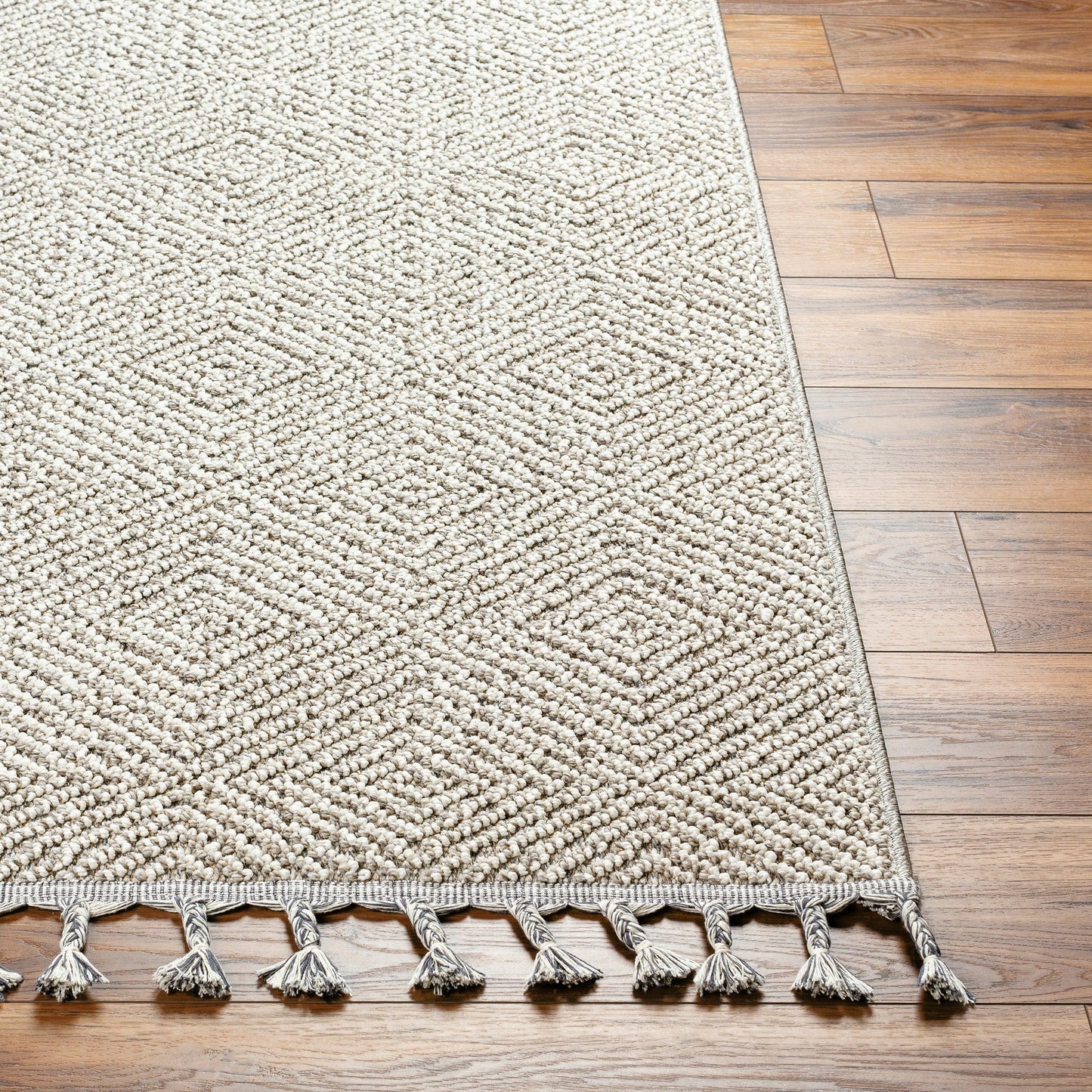 003 SI-1948984,SI-1948985,SI-1948986,SI-1948987 | Closeup | Giselle Pillow - 32962 by Surya in light gray, gray. Made from 100% polypropylene in a modern style.