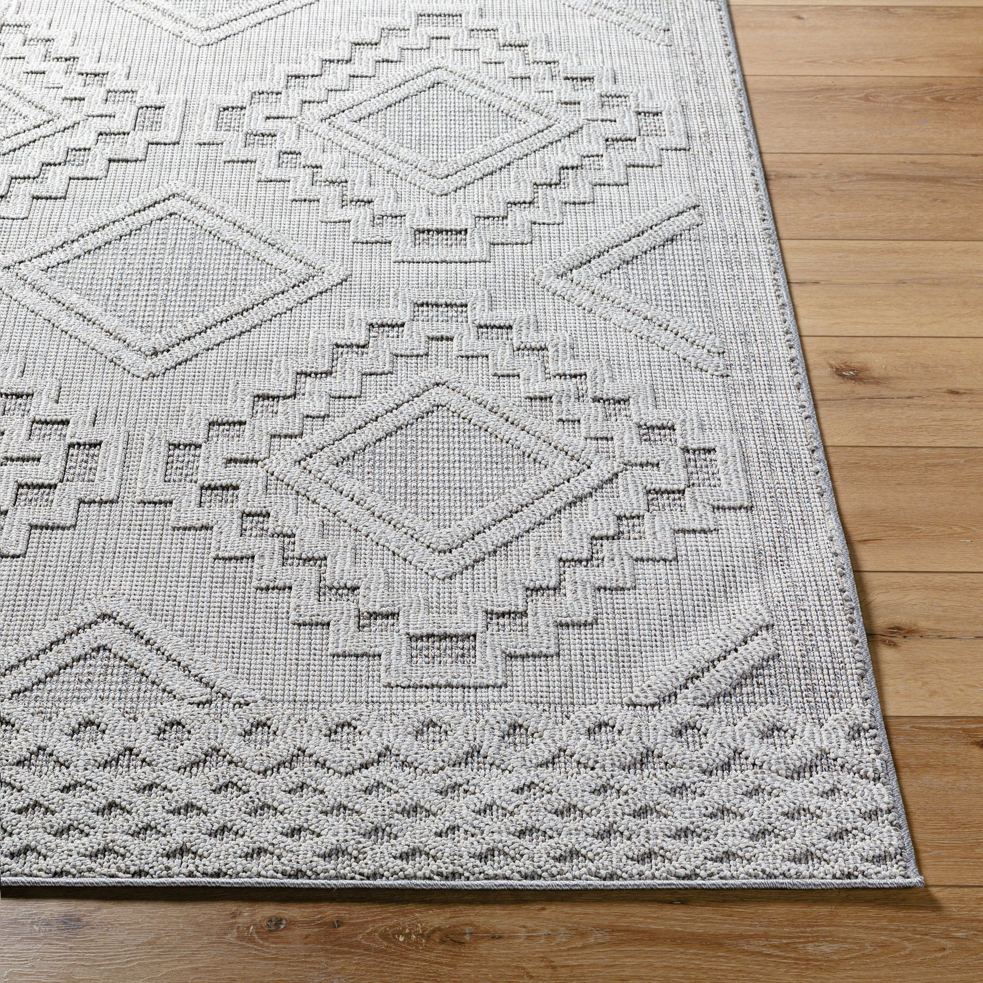 Rockport Rug - 32958 by Livabliss in light gray, gray. Made from 100% polypropylene in a unique style.
