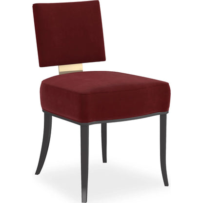 Reserved Seating Side Chair by Caracole. Made from birch in a transitional style.