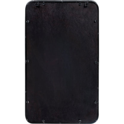 Carter - 27422 by Surya in black and powder coated. Made from metal, manufactured wood, wood in a transitional style.