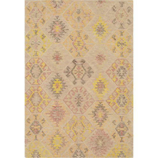 Morse Rug - 23370 by Surya in pale blue. Made from 100% wool in a unique style.