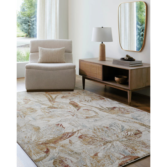 Roseanne Rug - 494580 by Livabliss in off-white, mustard, medium gray, medium brown, rust, ligh