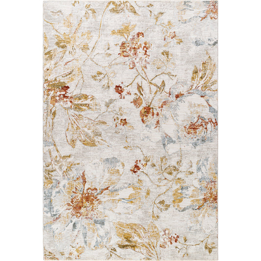 Roseanne Rug - 494596 by Livabliss in light gray, medium gray, mustard, medium brown, lig