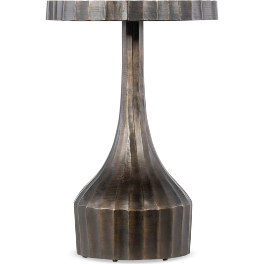 Commerce and Market Ferrous Accent Table by Hooker Furniture in browns and bronze. Made from unique in a unique style.