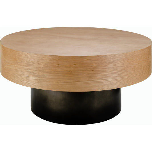 Russula Coffee Table - 530056 by Surya. Made from oak, iron in a modern style.