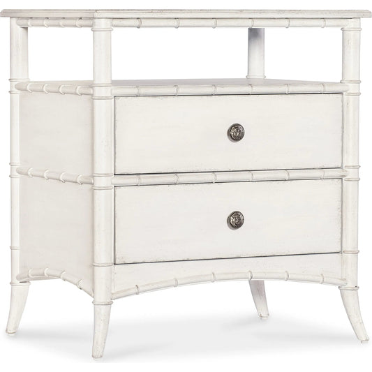 Charleston Nightstand by Hooker Furniture. Made from unique in a transitional style.