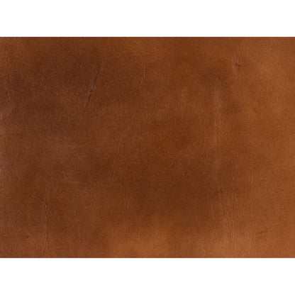 Royce Club Chair by Hooker Furniture in brown and natchez brown. Made from leather in a traditional style.
