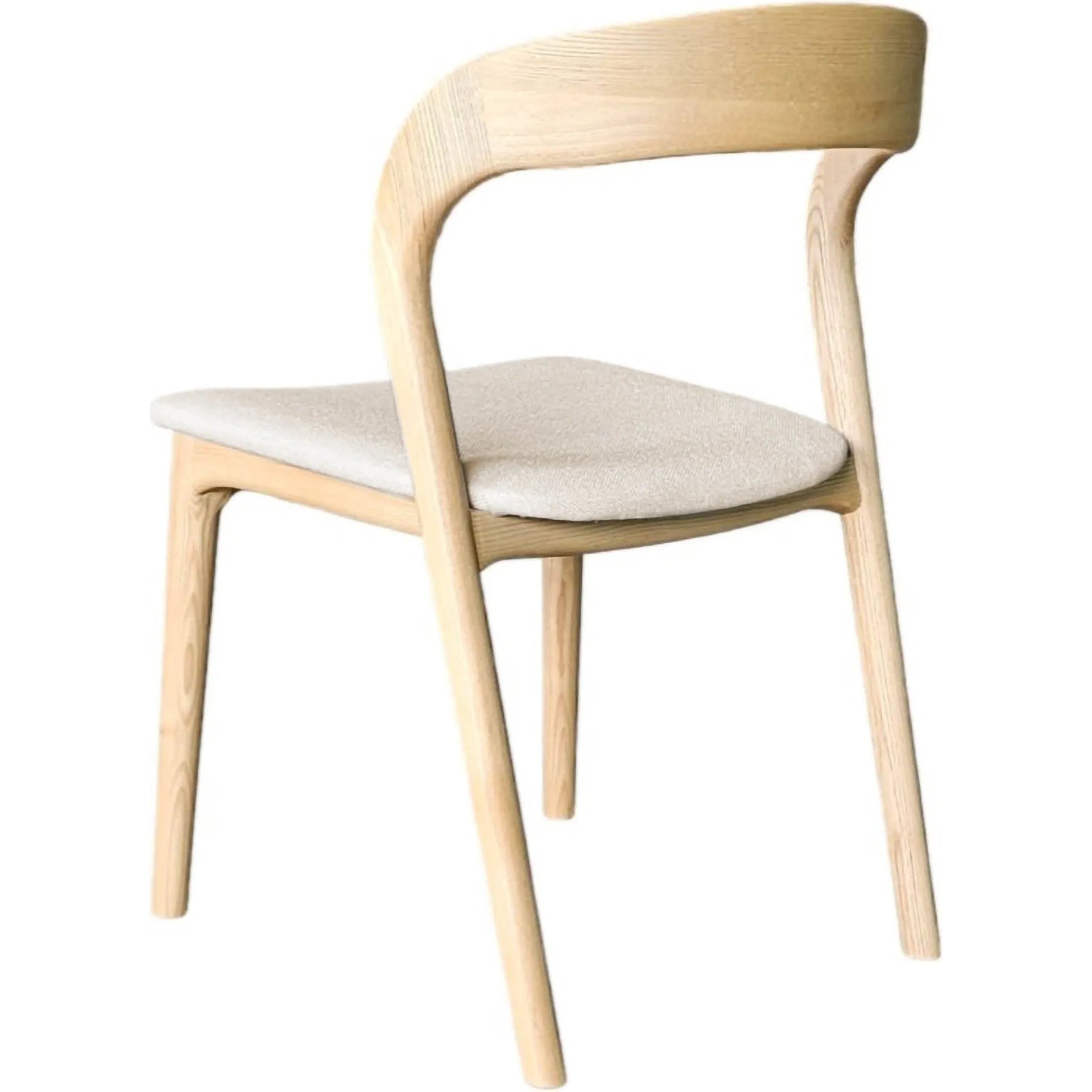 Rotondo Dining Chair by LH Imports. Made from ash wood, polyester, foam in a transitional style.