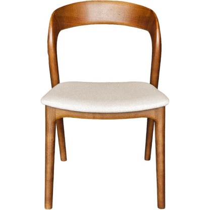 Rotondo Dining Chair by LH Imports. Made from ash wood, polyester, foam in a transitional style.