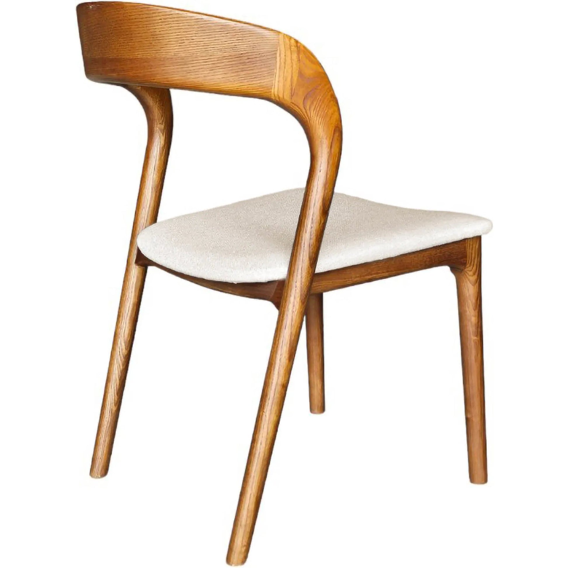 Rotondo Dining Chair by LH Imports. Made from ash wood, polyester, foam in a transitional style.