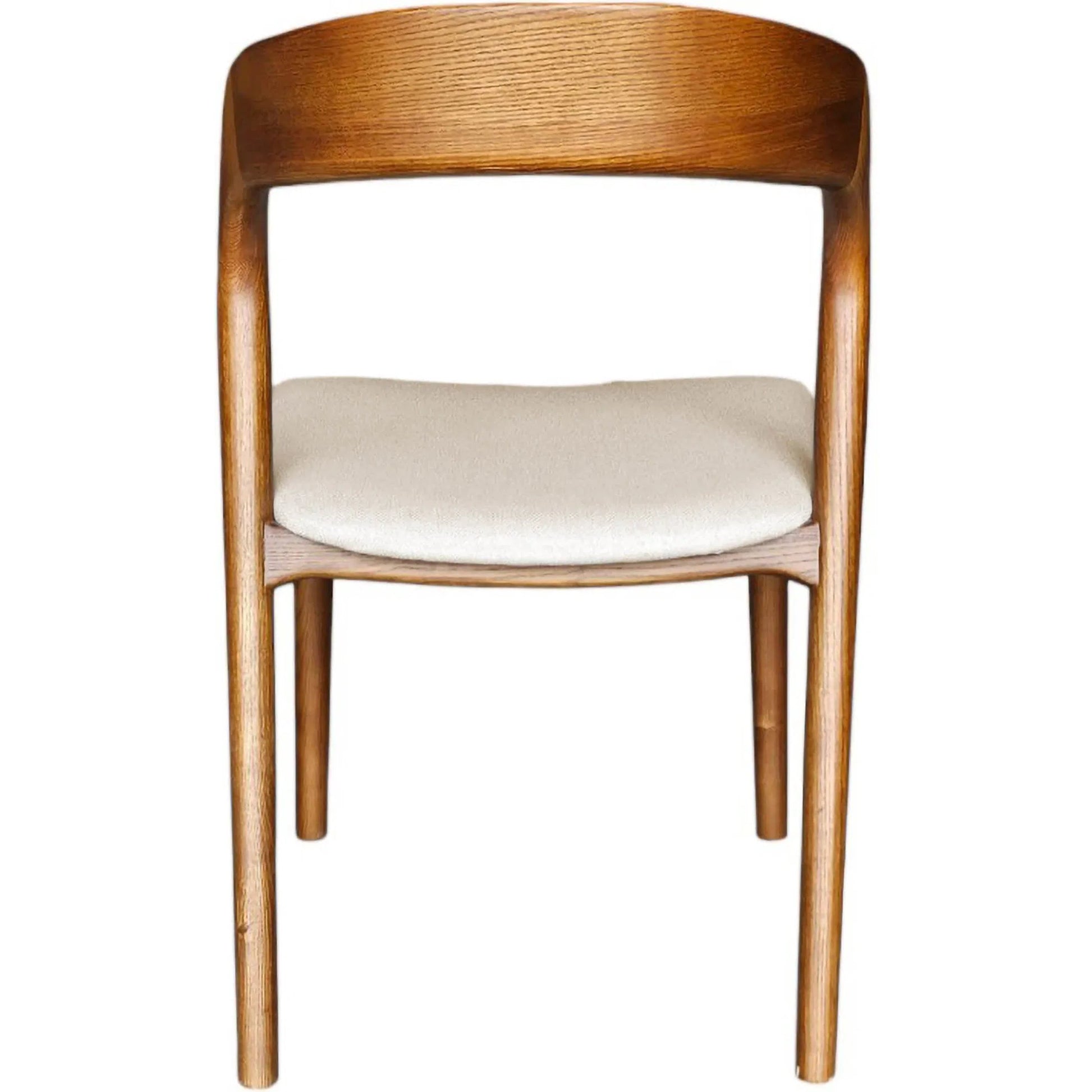 Rotondo Dining Chair by LH Imports. Made from ash wood, polyester, foam in a transitional style.