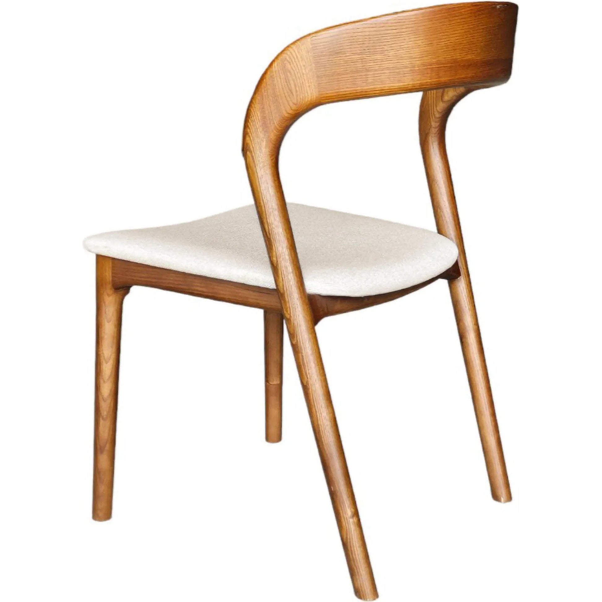 Rotondo Dining Chair by LH Imports. Made from ash wood, polyester, foam in a transitional style.