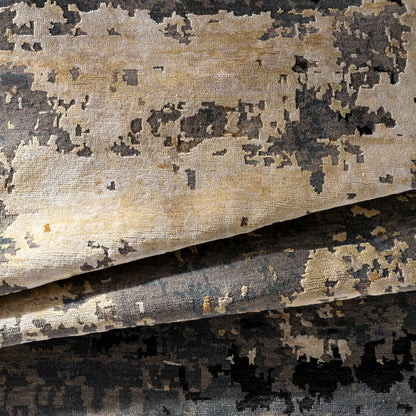 Arte Rug - 29615 by Surya in denim, black, saffron, beige, light beige, light gray. Made from 63% wool, 37% viscose in a unique style.