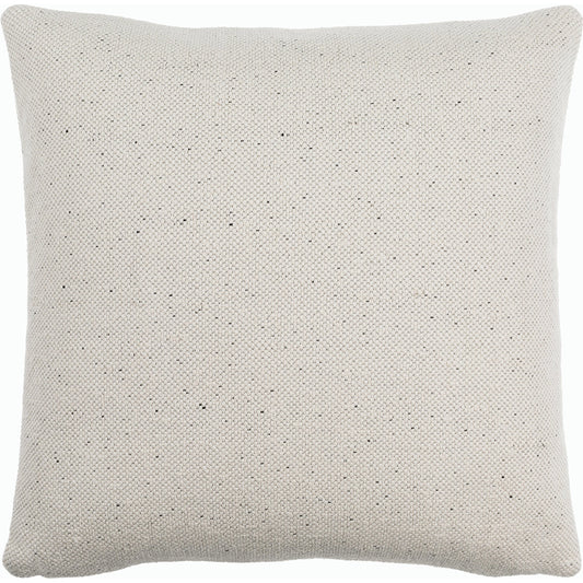 Artisanal Pillow by Surya in black. Made from cotton, viscose in a modern style.