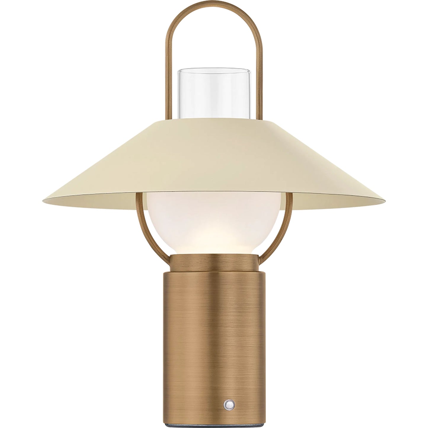 001 SI-2472547 | Primary Silo | Kindle Rechargeable Table Lamp by Troy in patina brass, soft sand. Made from unique in a transitional style.