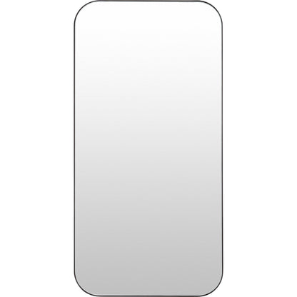 Auburn Mirror - 529902 by Surya in black and matte black. Made from frame: metal in a modern style.