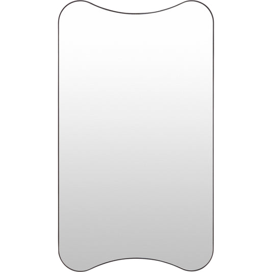 Auburn Mirror - 529908 by Surya in black and matte black. Made from frame: metal in a modern style.