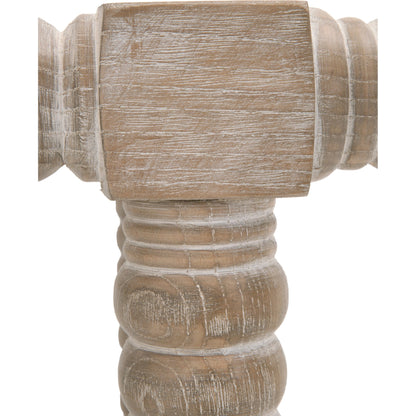 Rue Counter Stool by Essentials For Living in natural gray, bisque. Made from solid ash, 100% linen in a eclectic & global style.