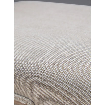 Rue Counter Stool by Essentials For Living in natural gray, bisque. Made from solid ash, 100% linen in a eclectic & global style.