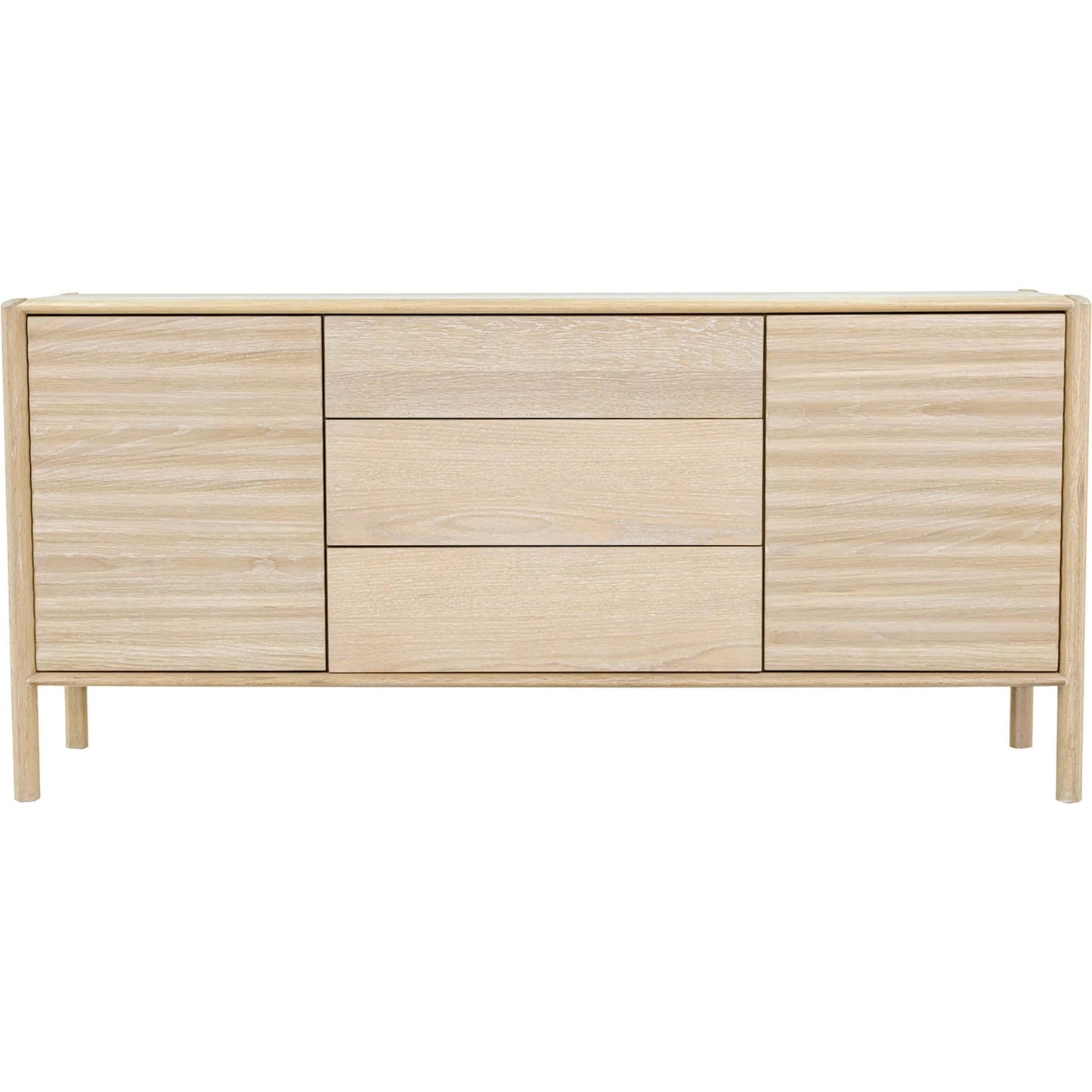 008 SI-2527547 | Additional Silo | Runway Sideboard by LH Imports in light oak. Made from oak in a unique style.