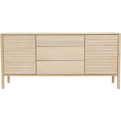 Runway Sideboard by LH Imports in light oak. Made from oak in a unique style.