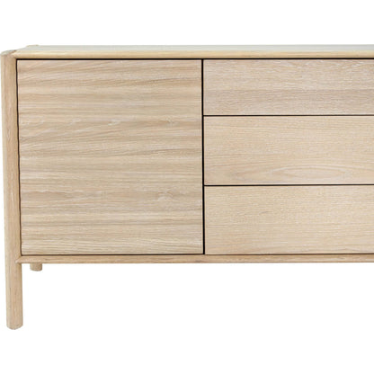 Runway Sideboard by LH Imports in light oak. Made from oak in a unique style.