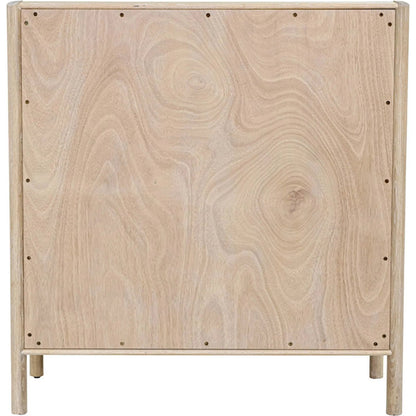 Runway 5 Drawer Chest by LH Imports in light oak. Made from oak in a unique style.