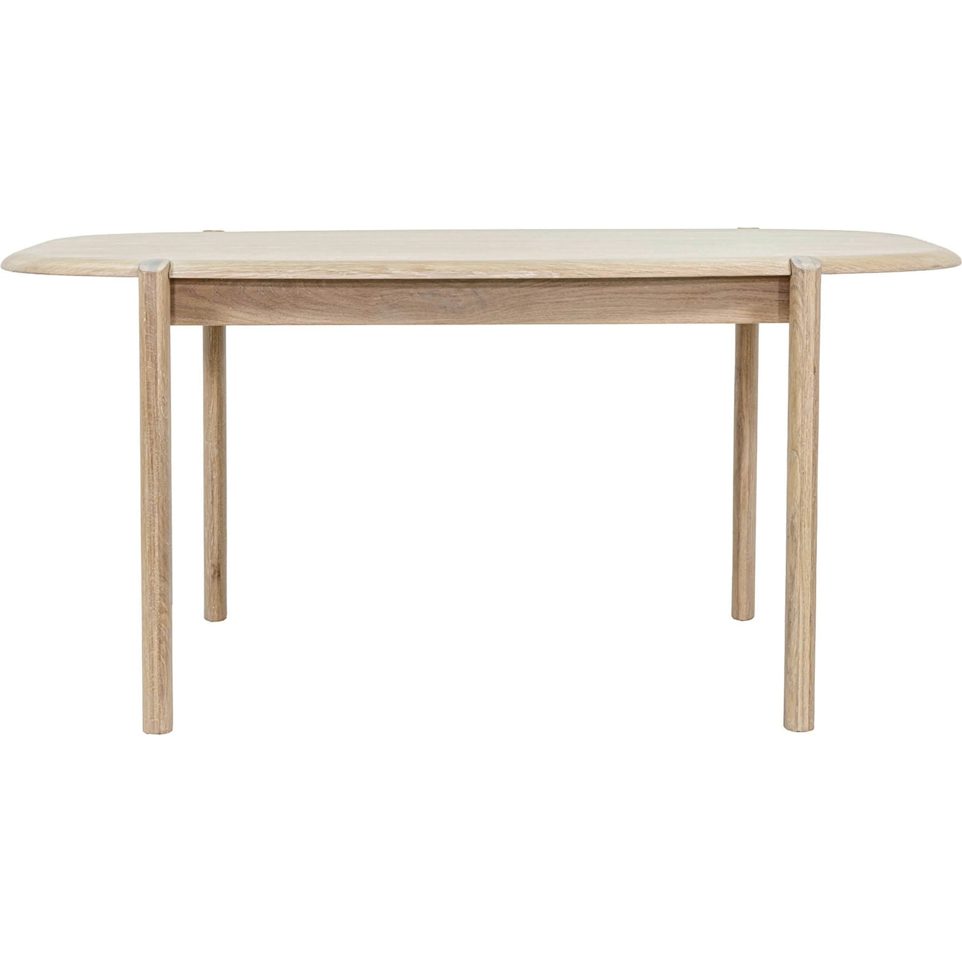 Runway Dining Table 62" by LH Imports in light oak. Made from oak, oak veneer in a unique style.
