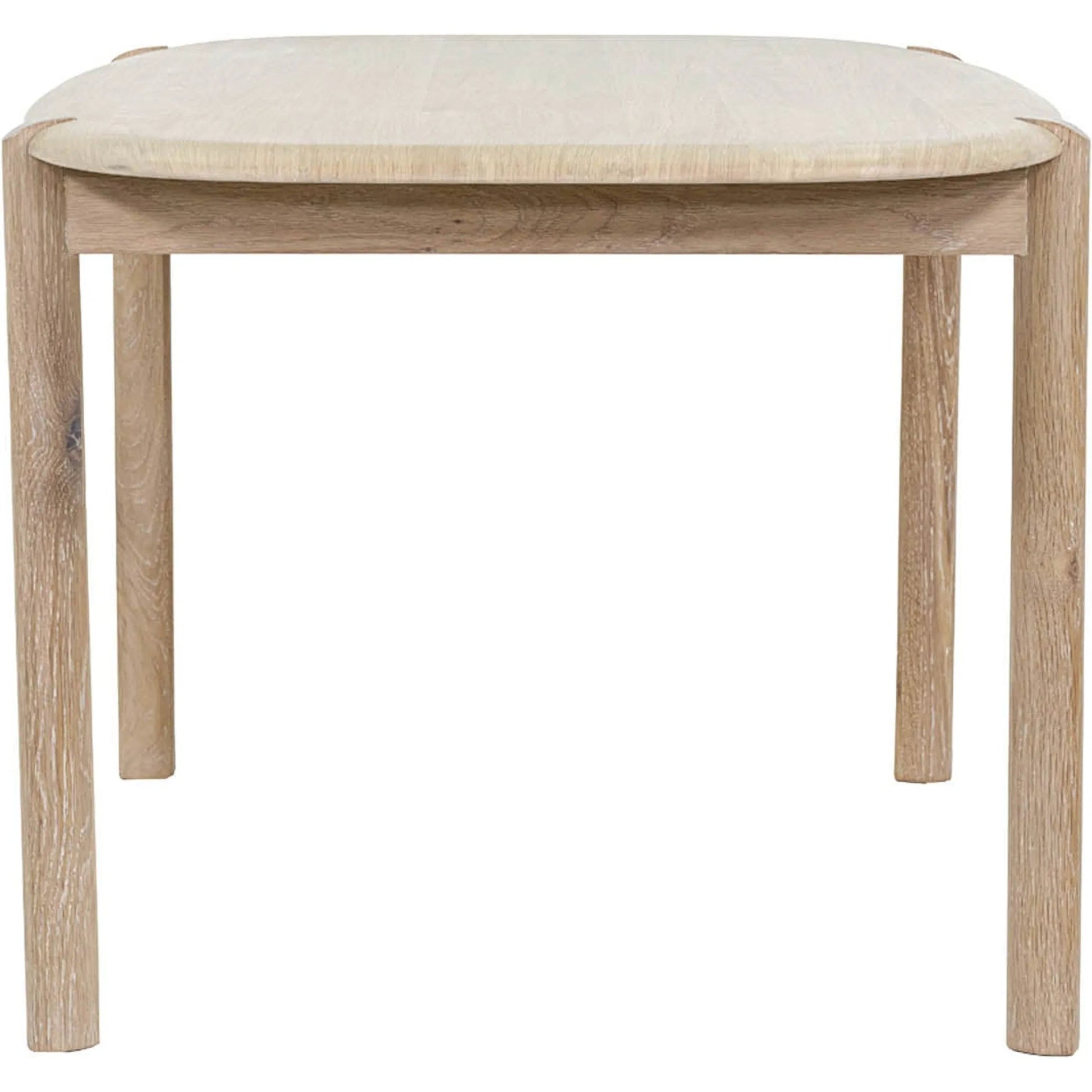 Runway Dining Table 62" by LH Imports in light oak. Made from oak, oak veneer in a unique style.