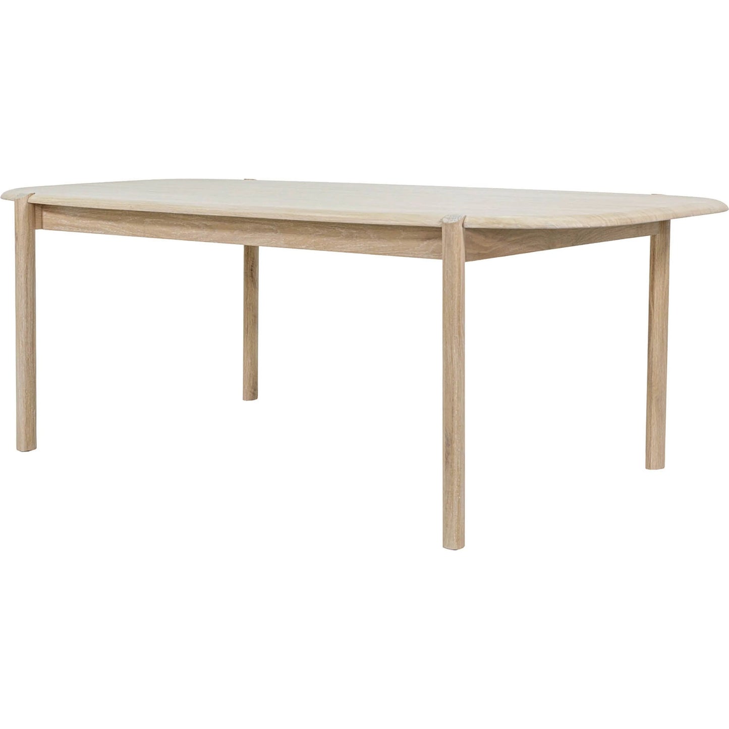 000 SI-2527551 | Primary Silo | Runway Dining Table 82" by LH Imports in light oak. Made from oak, oak veneer in a unique style.