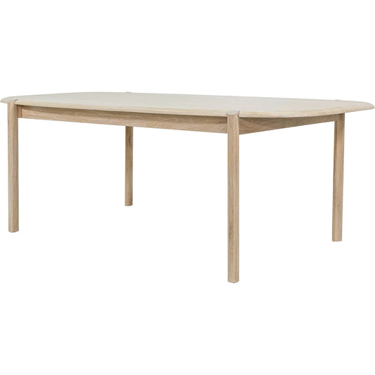 Runway Dining Table 82" by LH Imports in light oak. Made from oak, oak veneer in a unique style.