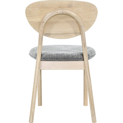 Runway Dining Chair (Set of 2) by LH Imports in toffee mist and light oak. Made from polyester, oak in a unique style.