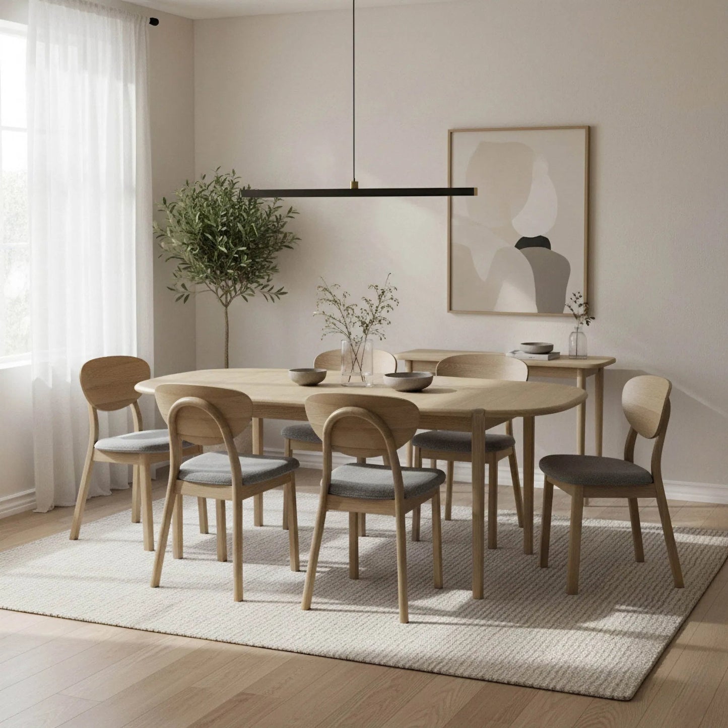 012 SI-2527553 | Lifestyle | Runway Dining Chair (Set of 2) by LH Imports in toffee mist and light oak. Made from polyester, oak in a unique style.