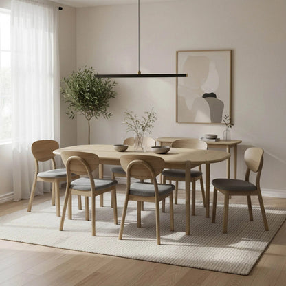 Runway Dining Chair (Set of 2) by LH Imports in toffee mist and light oak. Made from polyester, oak in a unique style.