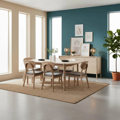 Runway Dining Chair (Set of 2) by LH Imports in toffee mist and light oak. Made from polyester, oak in a unique style.