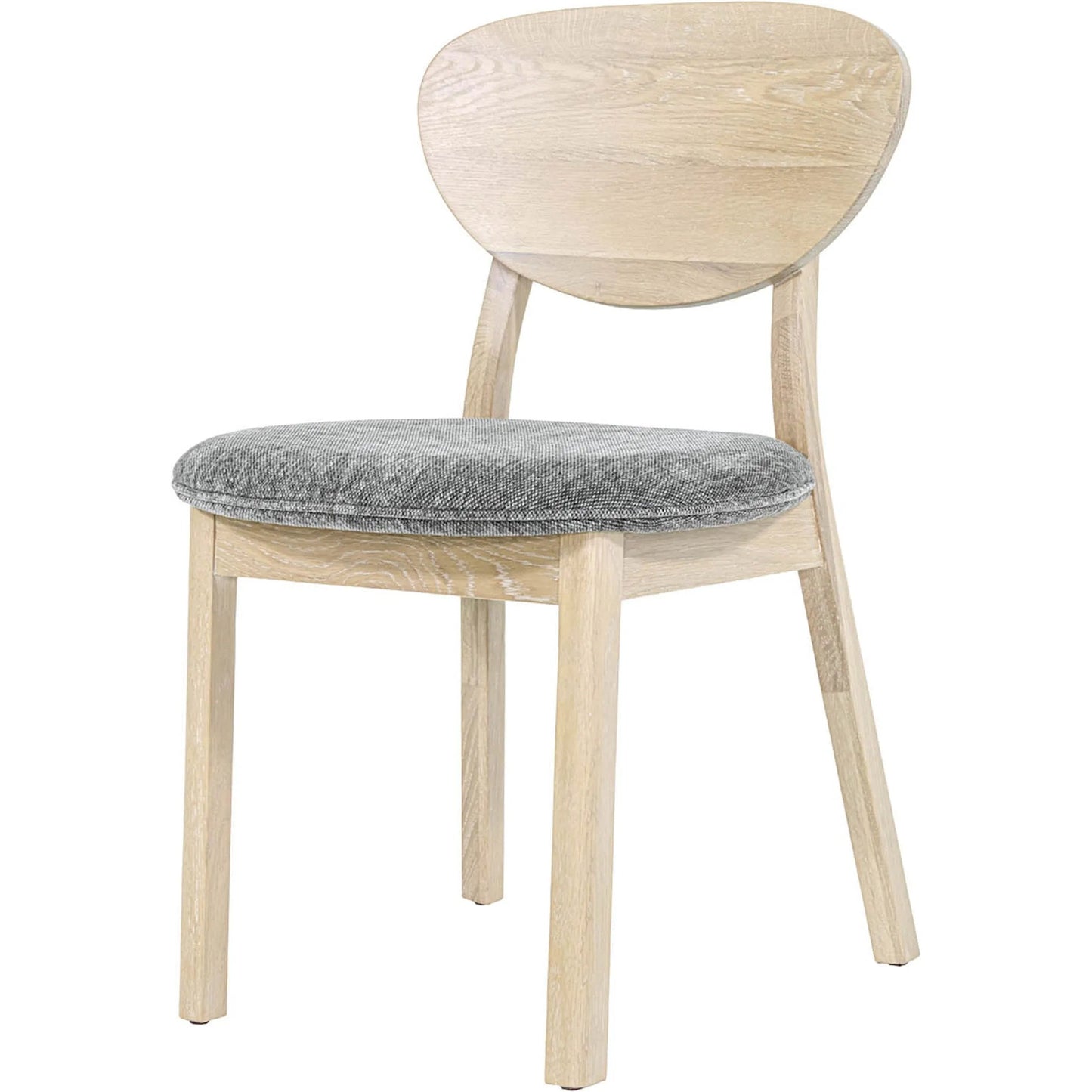 001 SI-2527553 | Primary Silo | Runway Dining Chair (Set of 2) by LH Imports in toffee mist and light oak. Made from polyester, oak in a unique style.