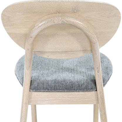 Runway Dining Chair (Set of 2) by LH Imports in toffee mist and light oak. Made from polyester, oak in a unique style.